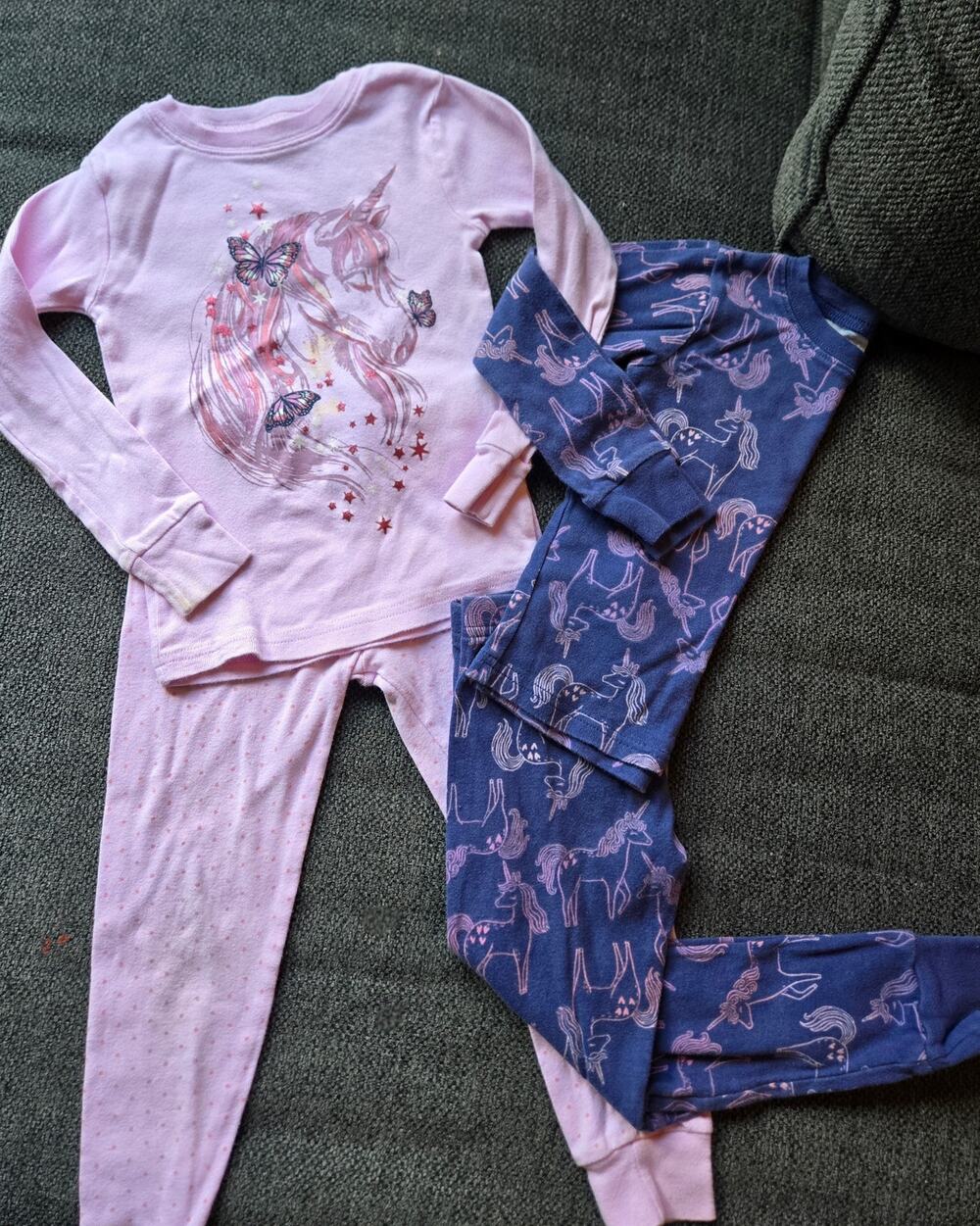 Carters 4T Unicorn Pajamas Set 4 Piece Pajama Set Pj